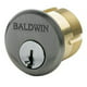 Baldwin 8329150 Cylindre Mortaise C Keyway&44; Nickel Satiné - 2.25 Po – image 1 sur 1