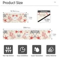 thumbnail image 3 of Yayeee Faucet Mat for Kitchen Sink 30" Diatomite Long Splash Guard Pad, Light Red Starfish, 2 Pack, 3 of 7