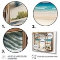 thumbnail image 3 of Designart Window To The Beach I Canvas Wall Art, 3 of 5