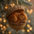 thumbnail image 1 of Adornos navideños, adornos navideños, regalos navideños, adornos navideños con agujero para árbol, colgantes acrílicos planos 2D, decoración navideña para árbol, adornos para coche, un helicóptero, 1 of 2