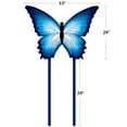 HENGDA KITE for Children and Adults Outdoor Blue Butterfly Kite
