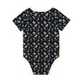 thumbnail image 6 of Rocae Play Hockey for Baby Cotton Short-Sleeve Bodysuits for Unisex Onesies Bodysuit-6 Months, 6 of 7