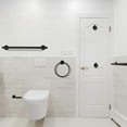 thumbnail image 3 of 5-Piece Bathroom Hardware Set Stainless Steel Toilet Paper Holder Towel Bar, 3 of 12