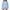 Blue, variant on Mevireiy Women Shorts Set, Long Sleeve Shirt with Waist Tie Shorts Striped Set 2-piece Outfit