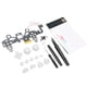 thumbnail image 2 of Botones faciales Luminate D Pad 8 colores 19 modos Kit de botones LED de repuesto DIY para controlador PS4, 2 of 8
