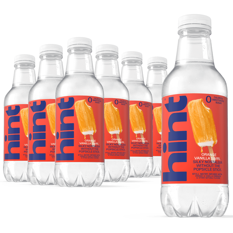 Hint Orange Vanilla Swirl Flavored Water, 16 fl oz, 12 Pack photo 1
