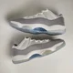 thumbnail image 3 of Ni - ke Ni - ke Air Jordan 11 Retro Low Cement Grey White Blue Sneakers AV2187-140 Men's 11, 3 of 5