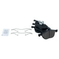 thumbnail image 3 of TRQ Ceramic Brake Pad & Cross Drilled Rotor w/Chemicals BKA15334 Fits select: 2010-2013 MAZDA 3, 2007-2009 MAZDA 3 S, 3 of 6