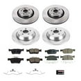 thumbnail image 2 of PowerStop Front and Rear Stock Replacement Brake Pad and Rotor Kit Fits: FORD LINCOLN Select Models KOE8975, 2 of 7