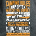 thumbnail image 3 of CafePress - Camping Rules T Shirt - Women's Traditional Fit Dark T-Shirt, 3 of 4