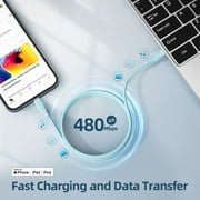 iPhone Charger Fast Charging 20W PD USB-C Wall Charger and 6 FT USB C Charging Cable iPhone Fast Charger Compatible with iPhone 14 13 12 11 X 8 7 6 More