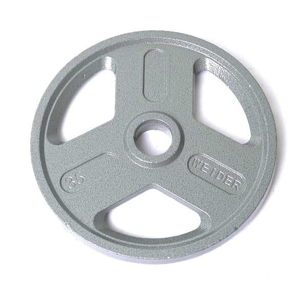 Weider 35 lb Cast Iron Olympic Weight Plate 2 Inch Powerlifting