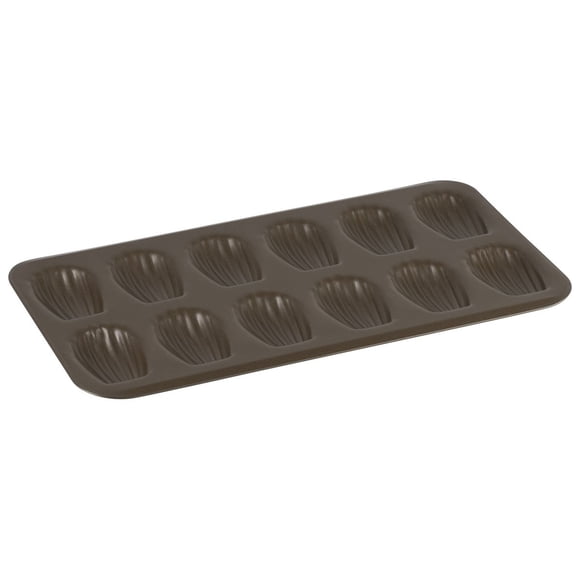 GOBEL Non-Stick 12-Cup Madeleine Pan – 9 1/16" x 8 7/8" – Made in France