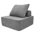 thumbnail image 4 of Sillon De Espuma Naap Concept Nest France 3 Piezas Gris, 4 of 5