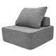 thumbnail image 4 of Sillon De Espuma Naap Concept Nest France 3 Piezas Gris, 4 of 5