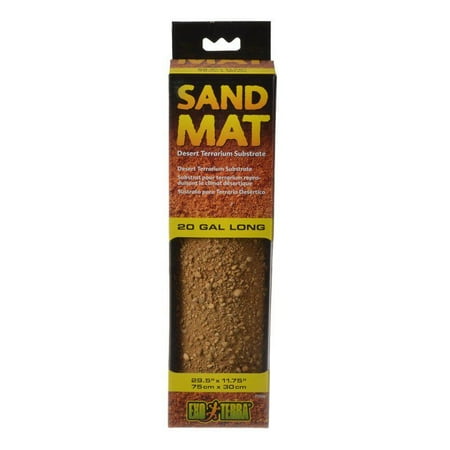 Exo-Terra Sand Mat Desert Terrarium Substrate 20 Gallon - (29.5"L x 11.75"W) Pack of 2