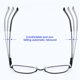 thumbnail image 5 of Gafas planas antiluz azul estilo ojo de gato europeas y americanas de moda, hechas de PC y metal, 5 of 6