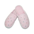 thumbnail image 2 of Isotoner  Terry Scalloped Embroidered Clog Slippers (Women), 2 of 3