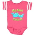 thumbnail image 3 of Inktastic My Aunt Loves Me Cute Narwhal Boys or Girls Baby Bodysuit, 3 of 5