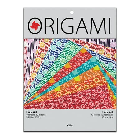 UPC: 0031248980427 | Yasutomo Origami Paper 5-7/8in Folk Designs