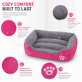 thumbnail image 6 of YUTK Dog Beds Large Sized Dog, Pet Winter Warm Pet Bed Pet Supplies and Dog Sleeping Bed Gray S, 6 of 11