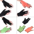 thumbnail image 7 of Pool Glove Left Right Hand 3 Fingers Breathable Billiard Glove for Snooker Sport, 7 of 7