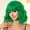 G43#, variant on Blue Short Wavy Wigs with Bangs Royal Blue Curly Bob Wig Shoulder Length 14Inch Synthetic Hair Wig for Women Heat Resistant Synthetic Colorful Wigs for Daily Party Halloween Cosplay Use(517#Blue)