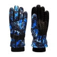 thumbnail image 4 of Guardurnaity Guantes para niños Guantes de ciclismo Unisex Snowboard en frío Estampado Manopla Niñas Niños Guantes a prueba de viento Type2 NO2, 4 of 6