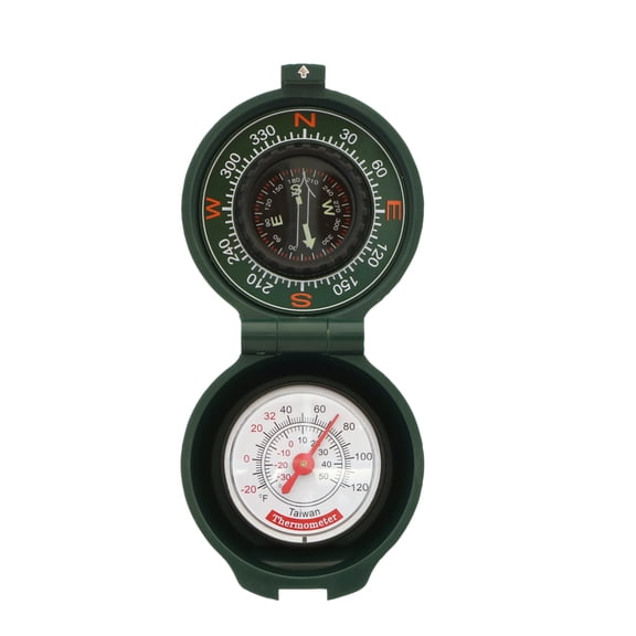 Coghlan'S Compass Thermometer, With Luminous Dial for Camping and Hiking
