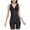 Black, variant on qolati Shapewear Bodysuit for Women Tummy Control Deep V-Neck Butt Lifter Underwear Mid Thigh Slimmer Body Shaper Shorts