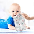 thumbnail image 5 of SKYSONIC Christmas Balls and Red Bows Baby Muslin Washcloths Face Towel, 3 Pack Burp Cloths Cotton Wipes Infant Wash Cloth for Newborn Boys Girls 12"x12", 5 of 7