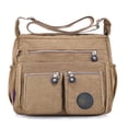 thumbnail image 4 of Bolso de verano estilo casual sencillo artístico ligero impermeable de nailon Oxford bolso de mujer bolso bandolera, 4 of 6