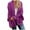 Hot Pink, variant on Lolmot Cardigan Sweaters for Women Kimono Batwing Cable Open Front Knitted Slouchy Oversized Wrap Cardigan Sweater Outwear Coat