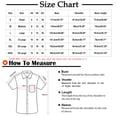 thumbnail image 3 of Npasoilc Summer Tops For Men 2024 On Clearance!Men's Top Shirt Slim Short Sleeved Lapel Casual Sports Bottom Shirt T-shirt Top, 3 of 4