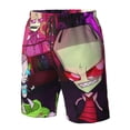thumbnail image 5 of Invader Zim Men's Beach Shorts Swim Trunks Casual Quick Dry Board Shorts Swimwear with Mesh Lined and Pockets, 5 of 8