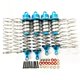 thumbnail image 1 of Bewildely 4 piezas de aleación de aluminio 1/10 amortiguador trasero para ARRMA SENTON 3S RC pieza de coche RC accesorios de coche piezas de Kits de construcción modelo Azul, 1 of 6