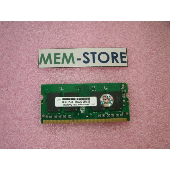 4GB DDR3-1333 SODIMM Memory for ThinkPad X1, X121, X130, X201, X201 Tablet (3rd Party)
