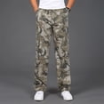 thumbnail image 4 of PEASKJP Men's Hybrid Cargo Pants Lightweight Tactical Durable Ripstop Stretch Waistband Pants,Multi-color XXL, 4 of 5