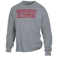 thumbnail image 2 of Men's ComfortWash Gray Western Kentucky Hilltoppers Garment Dyed Long Sleeve T-Shirt, 2 of 3