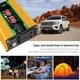thumbnail image 2 of Inversor De Coche Inversor de coche de 12V a 220V/110V, transformador de voltaje de coche de 4000W, pantalla LCD USB Dual, 2 of 7
