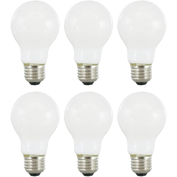 Sylvania 40W A19 TruWave LED Light Bulb, 13 yr, Daylight, Dimmable, 6 pack
