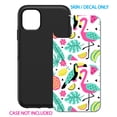 thumbnail image 2 of DistinctInk Custom SKIN / DECAL compatible with OtterBox Symmetry for iPhone 11 (6.1" Screen) - Summer Graphics - Flamingo Toucan Pineapple, 2 of 5