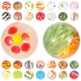 thumbnail image 3 of 30pcs Beads Marbles Glass Marbles Kids Marbles Juguetes de color Marbles Colorado Marbles de pescado decoraciones, 3 of 8