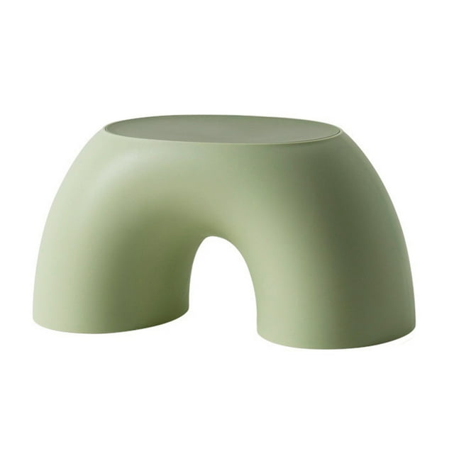 Techinal Simple Semi-ring Rainbow Small Bench Home Indoor Chair Children Stool Footboard