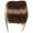C, variant on Wigs Human Hair Ladies Bangs Wig Front Fringe Head Clipped In The Human Hair Extension Wig Female Air Bangs Sideburns Qi Bangs Hairpin