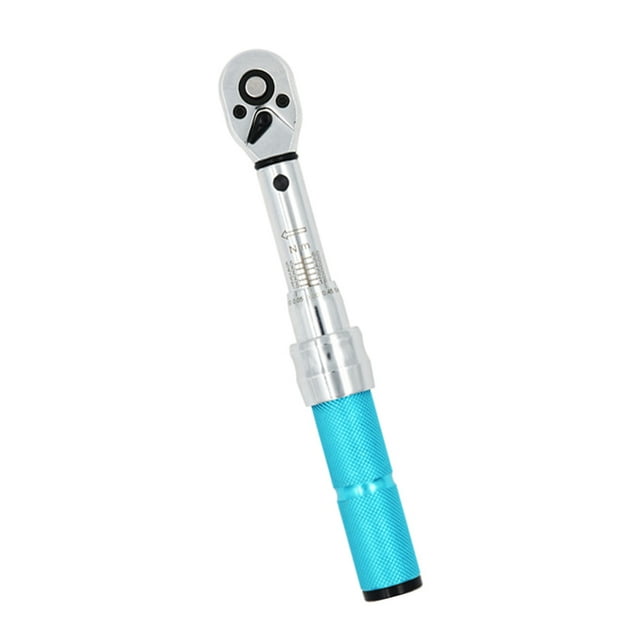 Llave dinamométrica estilo clic con estuche de almacenamiento Torque ajustable bidireccional