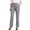 Gray, variant on cocolona Womens High Waist Business Casual Dress Pants Elastic Waist Straight Wide Leg Commute Work Pants with Pockets