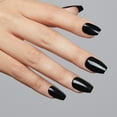 thumbnail image 3 of KISS imPRESS Color Medium Coffin Press-On Nails, ‘All Black’, 30 Count, 3 of 6