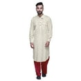 thumbnail image 2 of Atasi Punjabi Kurta Pajama For Men Casual Printed Mens Kurta Pajama Set, 2 of 5
