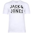 thumbnail image 2 of JACK&JONES Camiseta hombre, pack de 5 - JJLEOGRA TEE CREW NECK, manga corta, cuello redondo, algodón, logo estampado Blanco/Negro XL (X-Large), 2 of 7
